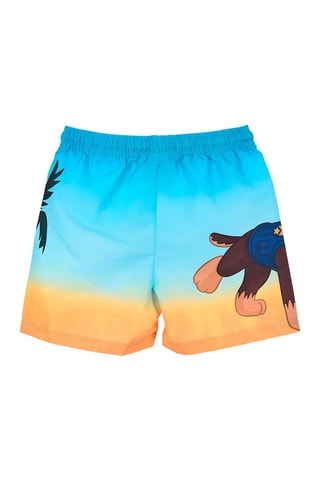 Bañador corto dip-dye Chase La Patrulla Canina - Azul