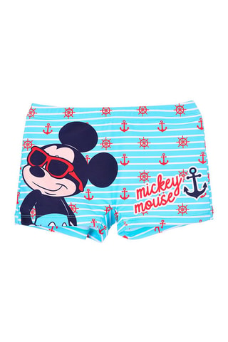 Bañador estilo bóxer Mickey Disney - Azul