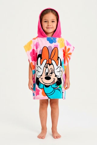 Capa de baño con capucha Minnie Disney - Multicolor
