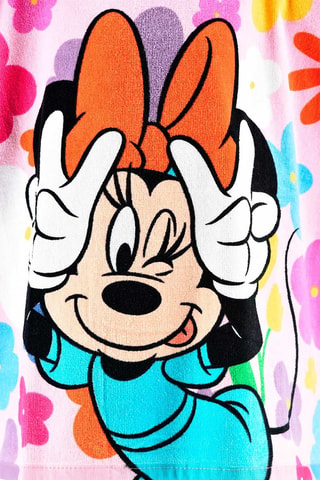 Capa de baño con capucha Minnie Disney - Multicolor