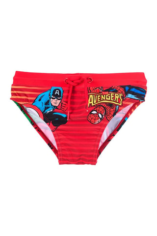 Braga de bikini Los Vengadores Marvel - Rojo
