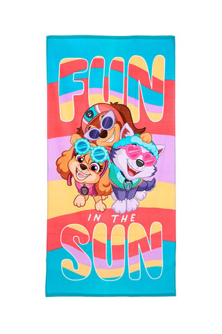 Toalla de playa La Patrulla Canina - Coral