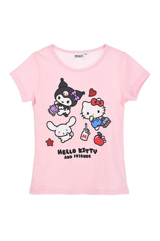 Camiseta Hello Kitty Sanrio - Rosa