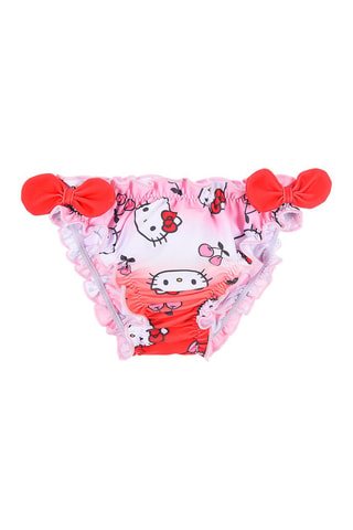 Braga de bikini dip-dye Hello Kitty Sanrio - Rojo