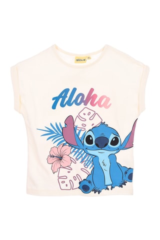 Camiseta Stitch Lilo y Stitch Disney - Blanco