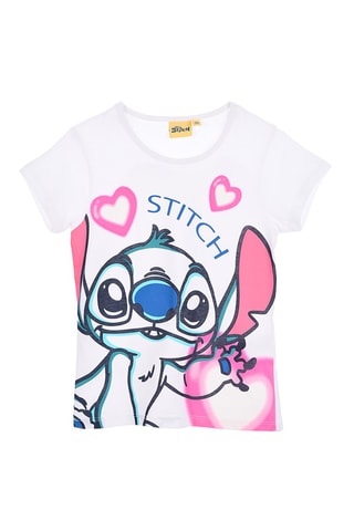 Camiseta Lilo y Stitch Disney - Blanco