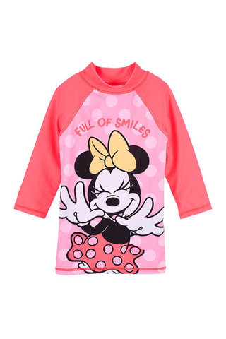 Camiseta de baño Minnie Disney - Rosa