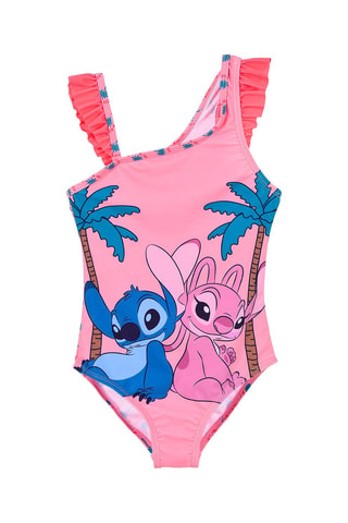 Bañador Stitch y Ángel Lilo y Stitch Disney - Rosa