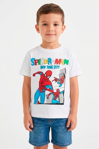 Camiseta Spider-Man Los Vengadores Marvel - Blanco