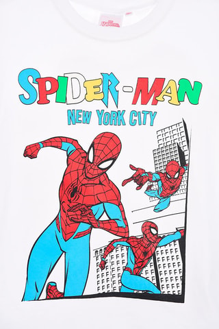 Camiseta Spider-Man Los Vengadores Marvel - Blanco