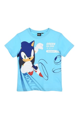 Camiseta Sonic - Azul