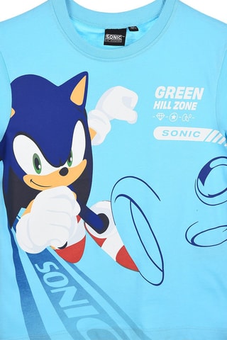 Camiseta Sonic - Azul