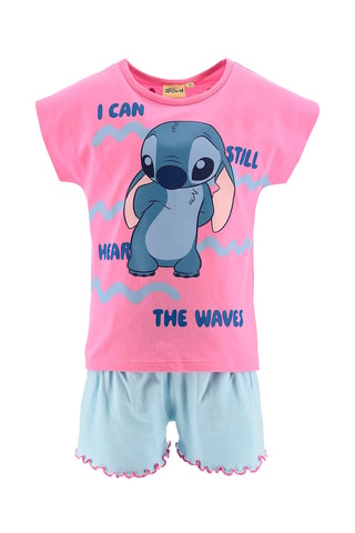 Camiseta y short Lilo y Stitch Disney - Rosa