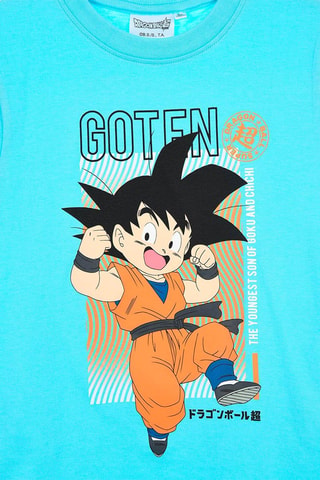 Camiseta Son Goten Dragon Ball - Azul