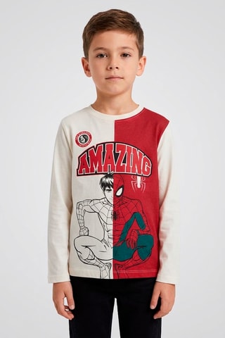 Camiseta Spider-Man Los Vengadores Marvel - Blanco