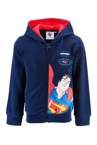 Sudadera con capucha Superman La Liga de la Justicia DC Comics - Azul marino