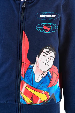 Sudadera con capucha Superman La Liga de la Justicia DC Comics - Azul marino