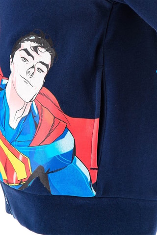 Sudadera con capucha Superman La Liga de la Justicia DC Comics - Azul marino