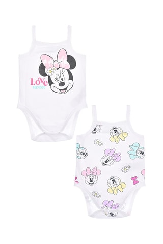 2 bodis Minnie Disney - Blanco