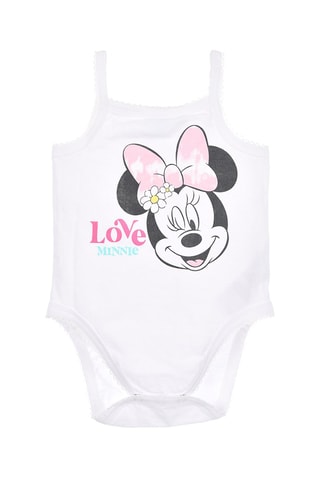 2 bodis Minnie Disney - Blanco