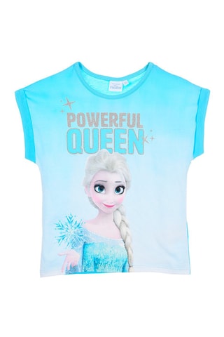 Camiseta Elsa Frozen Disney - Azul