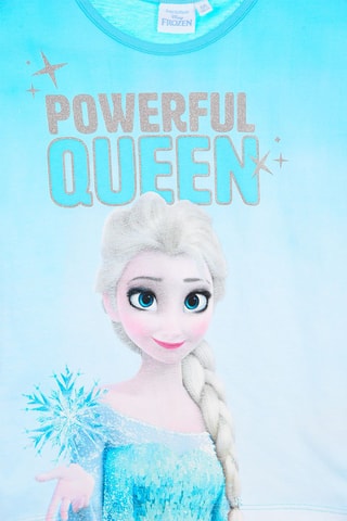Camiseta Elsa Frozen Disney - Azul