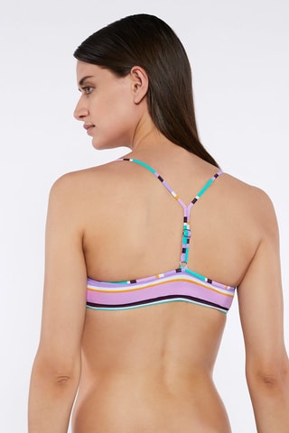 Haut de maillot Egina - Mauve