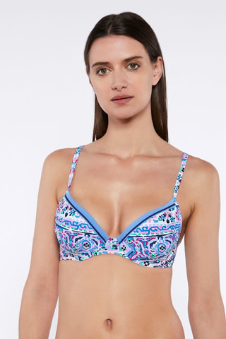 Haut de maillot coques Roti - Ciel 