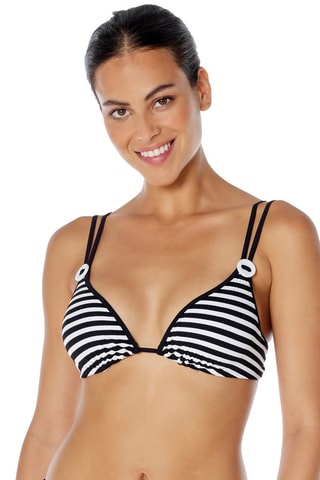 Haut de maillot Noir et blanc