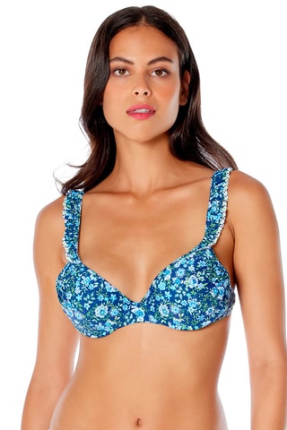 Haut de maillot Bleu