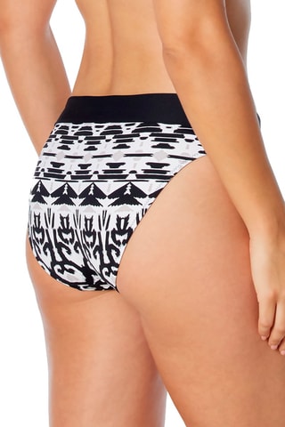 Bas de maillot Blanc et noir