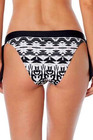 Bas de maillot Blanc et noir