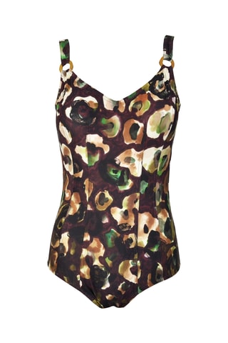 Maillot 1 pièce - Marron