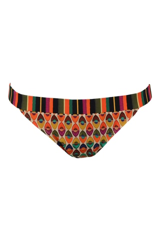 Bas de maillot - Orange et beige