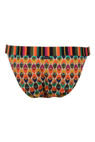 Bas de maillot - Orange et beige