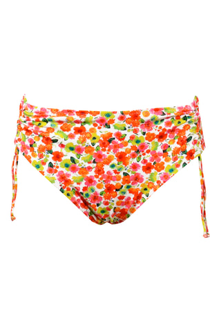 Bas de maillot taille haute - Blanc