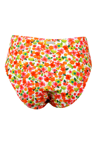 Bas de maillot taille haute - Blanc
