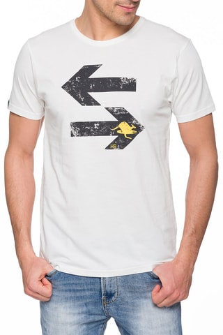 T-shirt Direction Branco - Branco