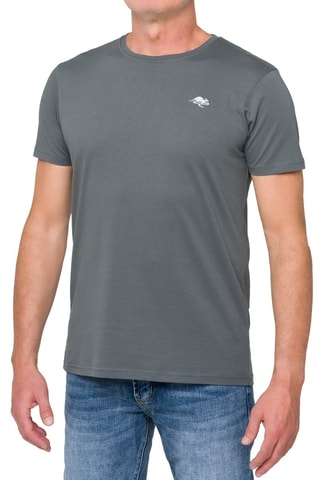 T-shirt regular - Cinzento - Cinzento