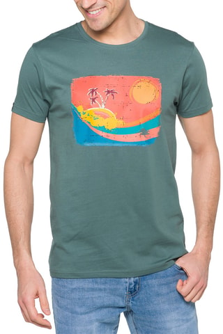 T-shirt regular Mirage Verde - Verde