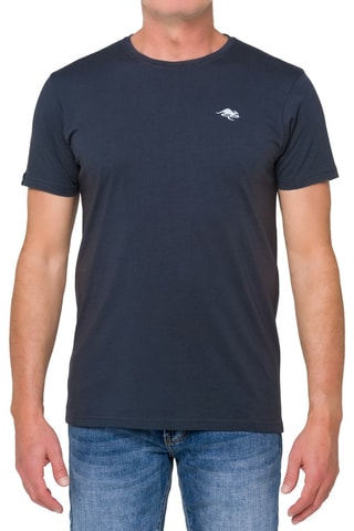 T-shirt regular - Azul-marinho - Azul