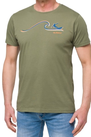 T-shirt regular Tamahee Verde - Verde