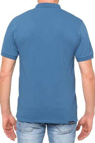Polo regular Solid Color - Azul - Azul