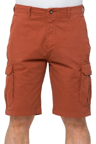 Bermudas regular - Ferrugem - Laranja-escuro