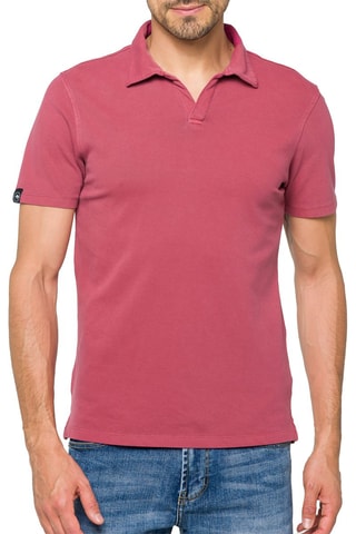 Polo - Vermelho e rosa