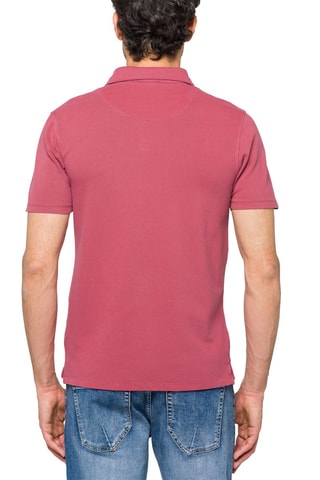Polo - Vermelho e rosa