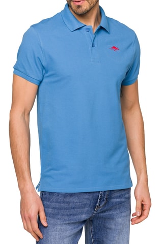 Polo Stoney - Azul - Vermelho e azul