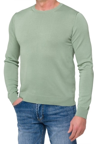 Camisola regular Lembar - Verde-claro - Bege