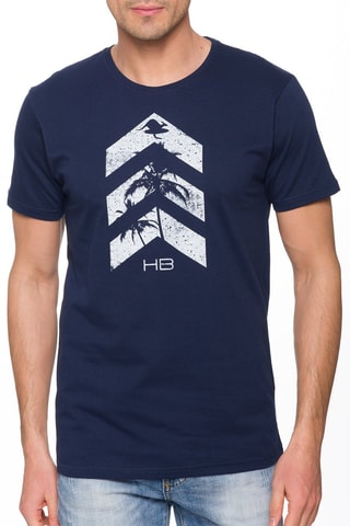 T-shirt regular Arrow Azul-marinho - Azul