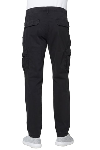 Calças cargo - Preto - Preto
